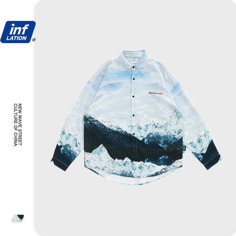 Iceberg Printing Loose Shirt