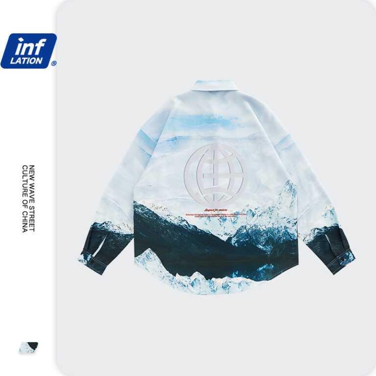 Iceberg Printing Loose Shirt