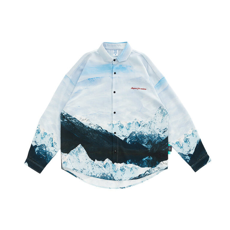 Iceberg Printing Loose Shirt